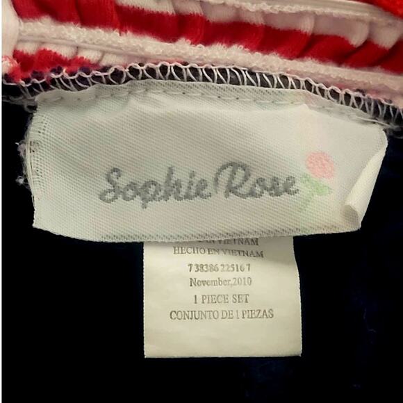 Sophie Rose Patriotic Dress Size 12mo - Picture 4 of 7